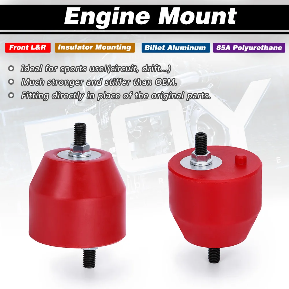 Soportes motor poliuretano 85A L/R para BMW E36 E46 Compact Z3 Z4 - imagen 2