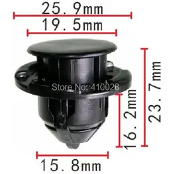 Shhworldsea grapas para protector inferior Nissan 62828AG000
