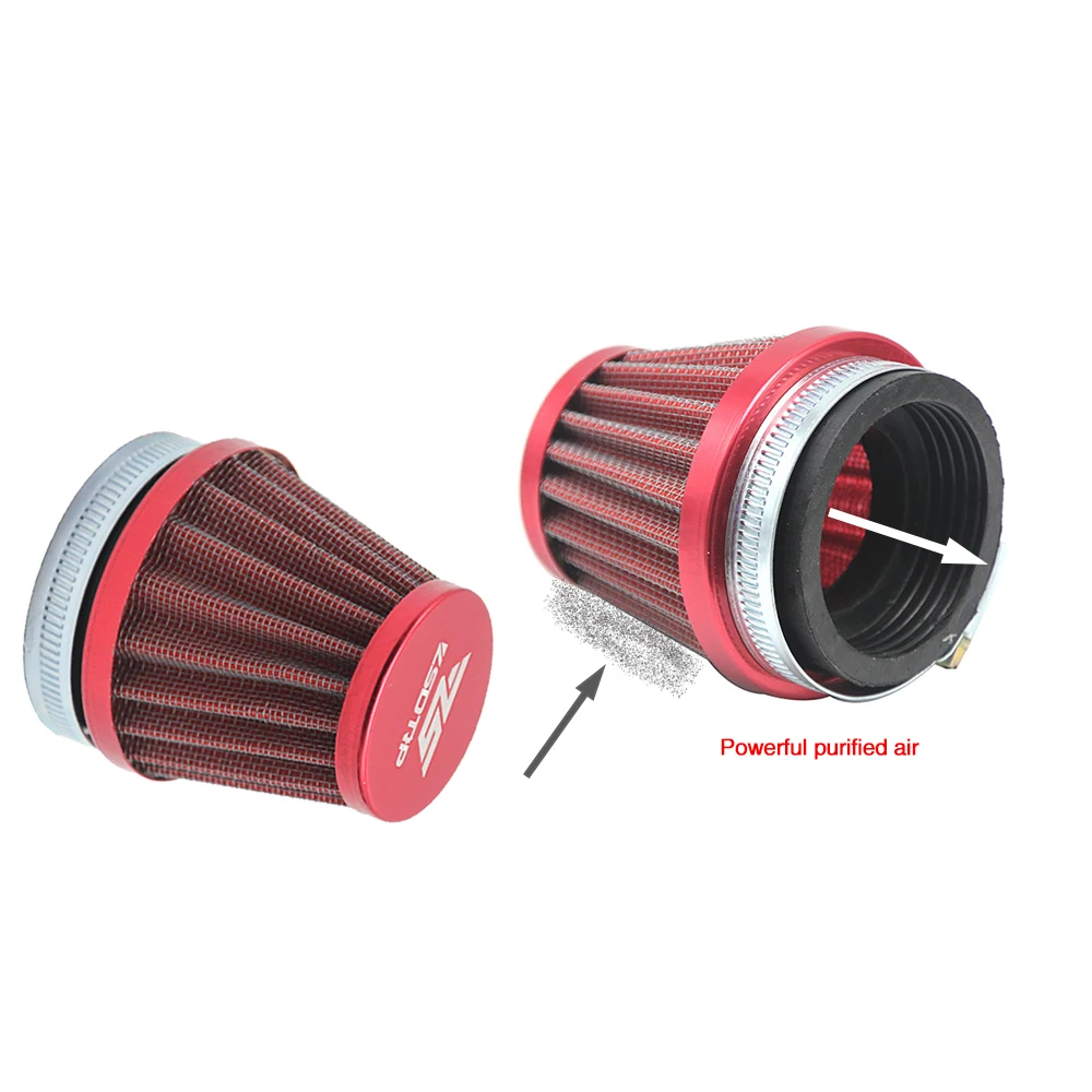 Filtro de aire ZS Racing para carburador MIKUNI OKO KOSO ø35-58 mm - imagen 5
