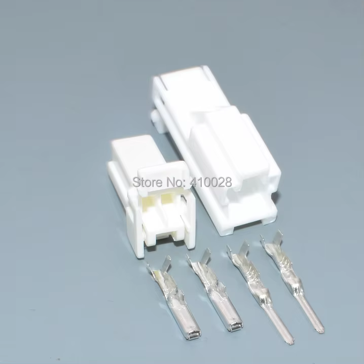 Shhworldsea 7123-8326 conector de piloto trasero 2 pines macho-hembra - imagen 4
