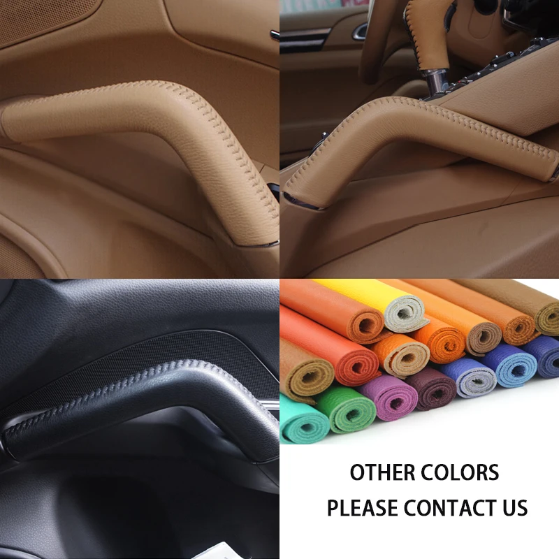 Funda de cuero para tirador de puerta Porsche Cayenne 2011-2016 - imagen 4