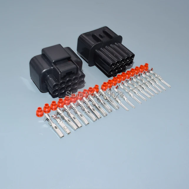 Enchufe de carcasa automática de 10 pines PK501-10020 eléctrico 10p para conector de enchufe de faro Kia moderno PB621-10020 PB625-10027 - imagen 5