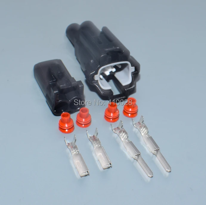 Conector 2 pines hembra-macho impermeable para caja de fusibles - imagen 3