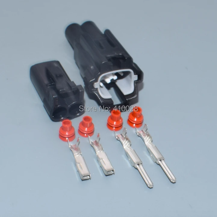Conector 2 pines hembra-macho impermeable para caja de fusibles - imagen 4