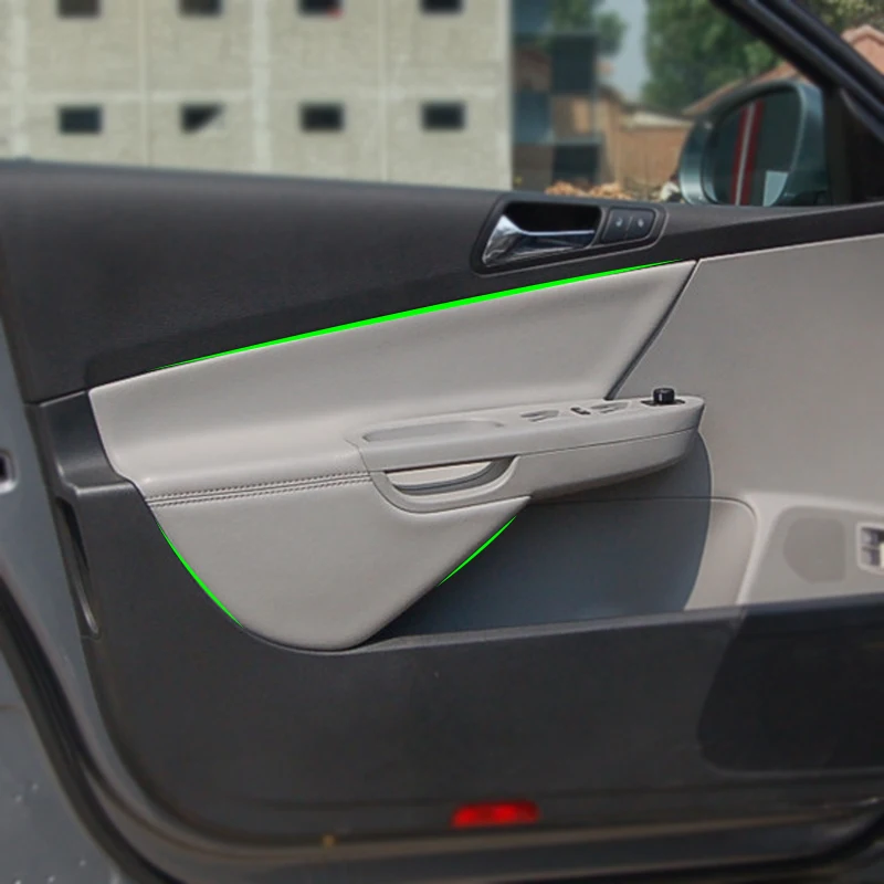 Cubierta reposabrazos microfibra con costuras para puerta – VW Passat B6