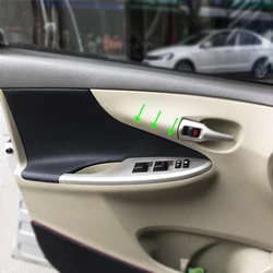 Cubiertas de microfibra para paneles de puerta Toyota Corolla 2007-2013