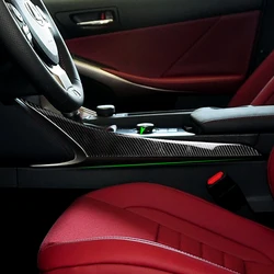 Embellecedor de consola central de fibra de carbono Lexus IS250 2013-2018
