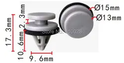 Kit embellecedores decorativos Shhworldsea para Geely