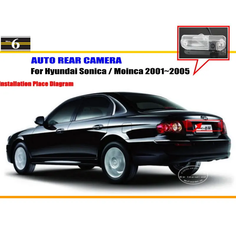 Cámara Visión Trasera CCD HD – Hyundai Sonic Moinca 2001-2005 - imagen 2