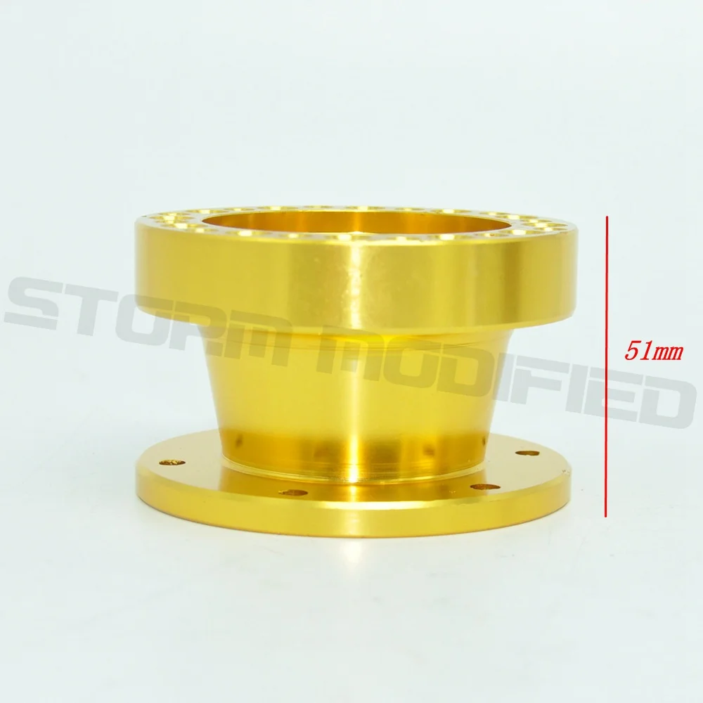 SuTong Adaptador de volante de liberación rápida de aluminio, 51 mm - imagen 2