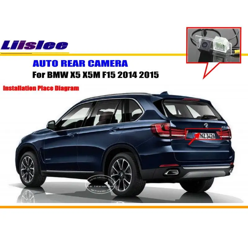 Cámara de visión trasera HD para BMW X5 F15 2014-2015 - imagen 2