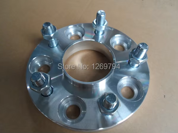 Adaptadores de rueda de aluminio mecanizado para conversión de PCD 5x114,3 a 5x120