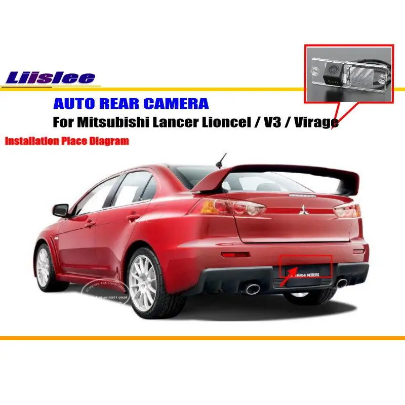 Cámara marcha atrás CCD HD para Mitsubishi Lancer – Kit completo