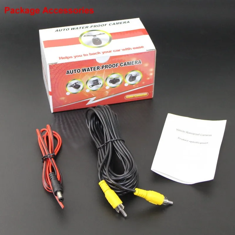 Accesorios y cableado incluidos en el kit
