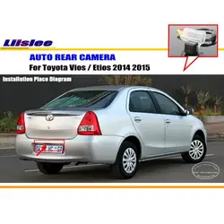 Cámara Trasera CCD HD para Estacionamiento – Toyota Vios/Etios 2014-2015