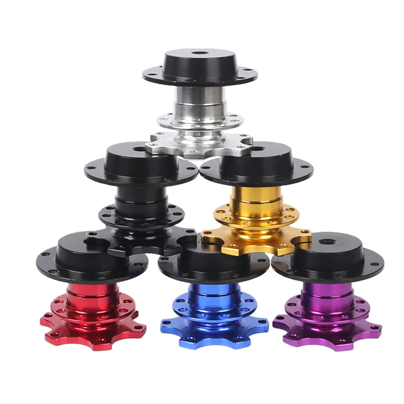 Kit cubo de volante liberación rápida 6 puntos universal