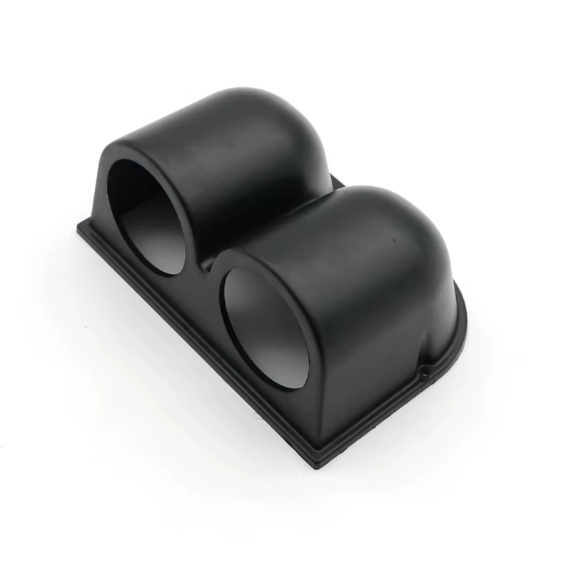 Soporte triple negro para tres medidores de 52 mm