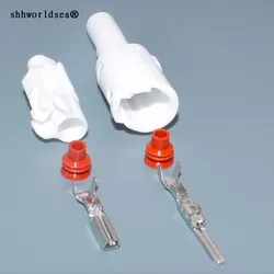 Shhworldsea 6187-1171 conector eléctrico de 1 vía macho/hembra