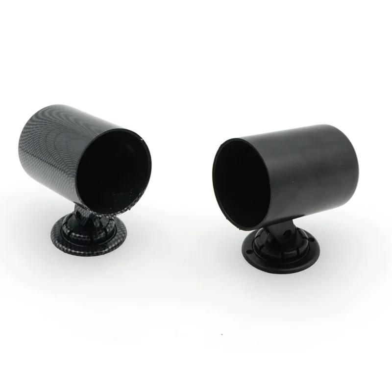 Soporte universal DRAGON para coche de 52 mm, negro y carbono