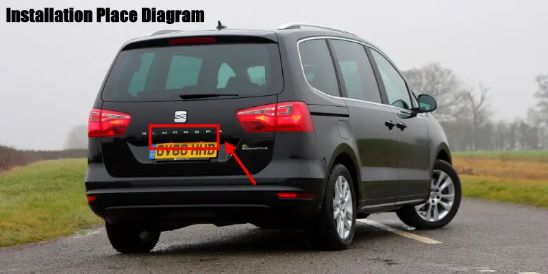 Cámara trasera compatible con SEAT Alhambra 7N