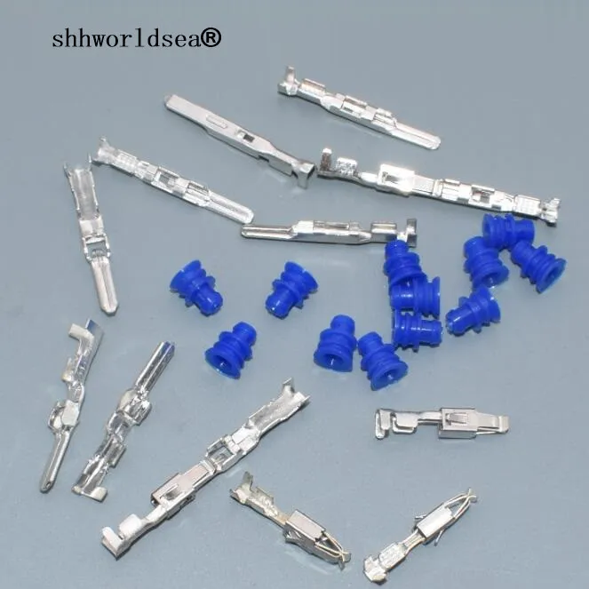 Shhworldsea 964286-1 Terminal eléctrico de 3,5 mm para VW y Audi
