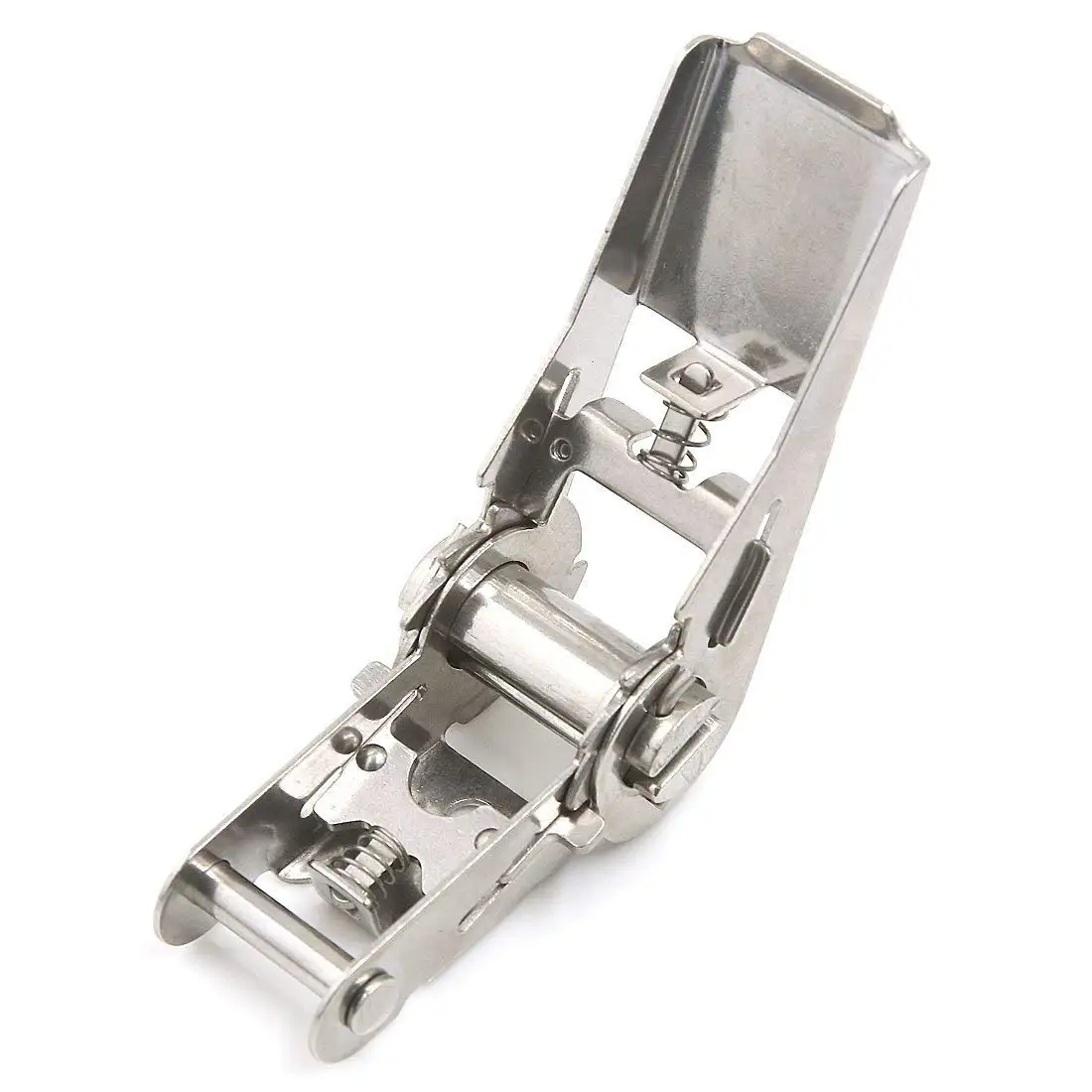 Uxcell hebilla de trinquete de acero inoxidable 25 mm plateada - imagen 3