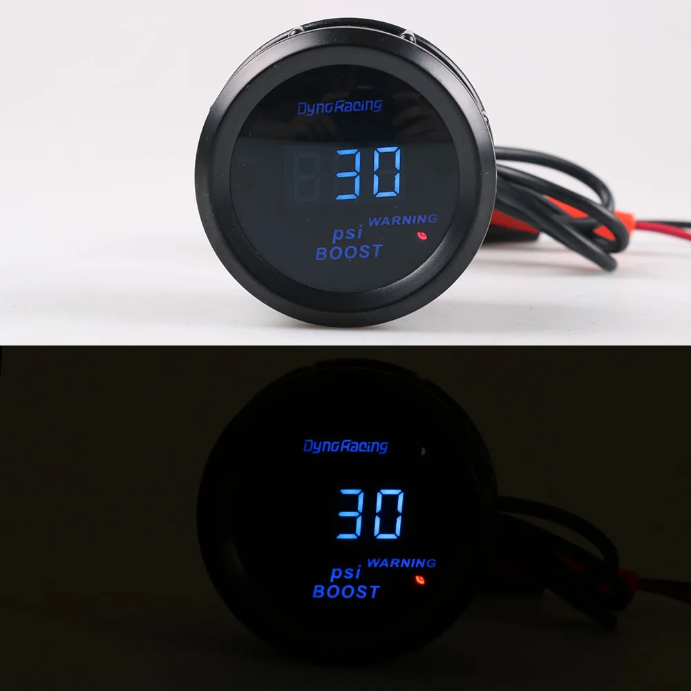 Dynoracing Medidores digitales 52mm turbo, temperatura, aceite y RPM - imagen 4