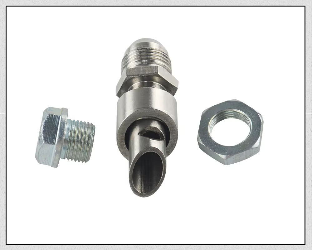 Detalle del conector y roscado del kit