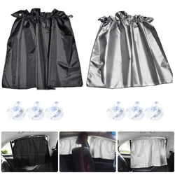 Parasol para ventana lateral del coche con ventosas