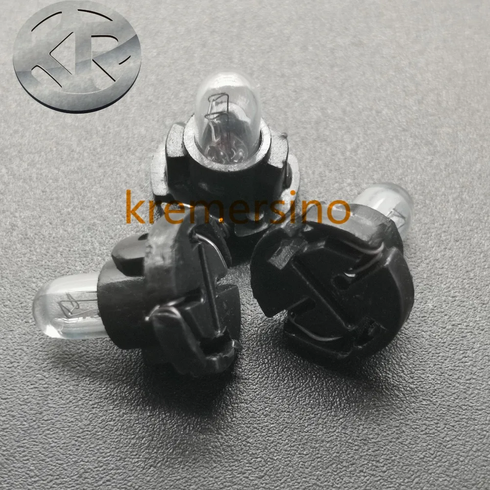Bombilla T4 de base negra para instrumento de tablero