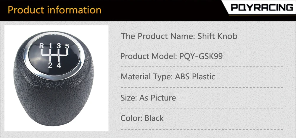 Perilla de cambio de marchas