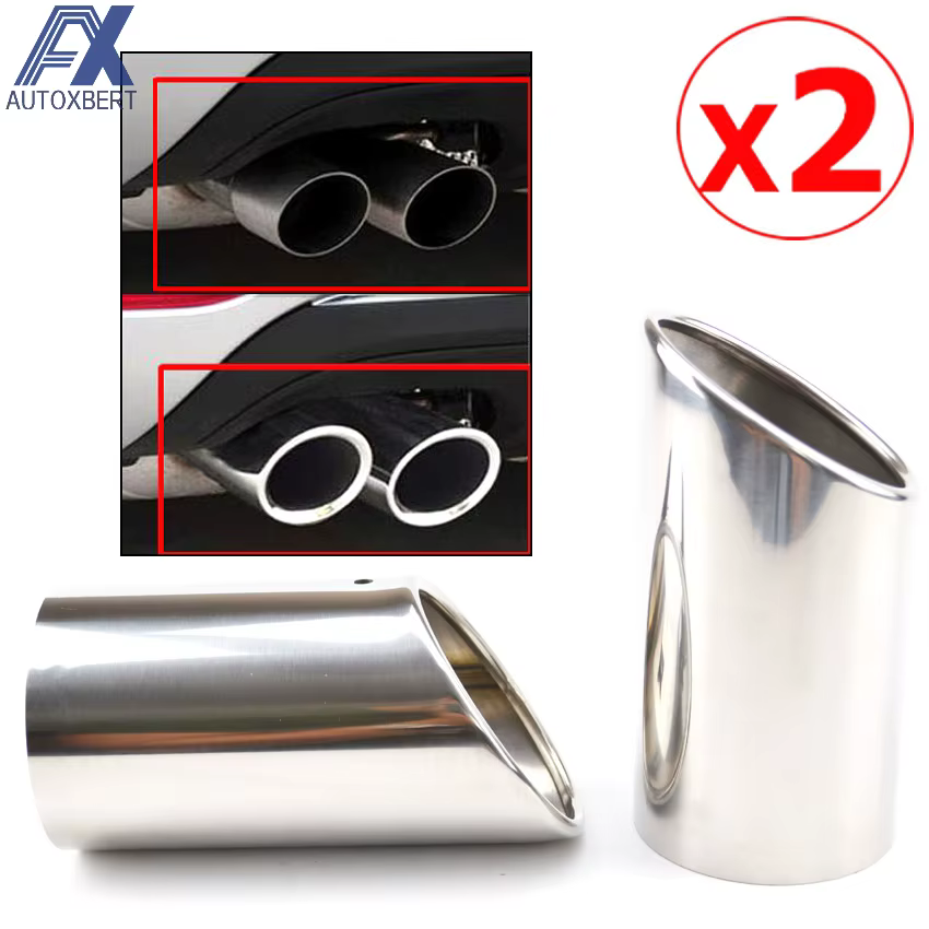 Puntas de escape terminal Audi A1 A3 A4 Q5 1.8T 2.0T
