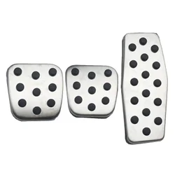 Kit cubiertas de pedal acero inoxidable tuning Opel Corsa Zafira