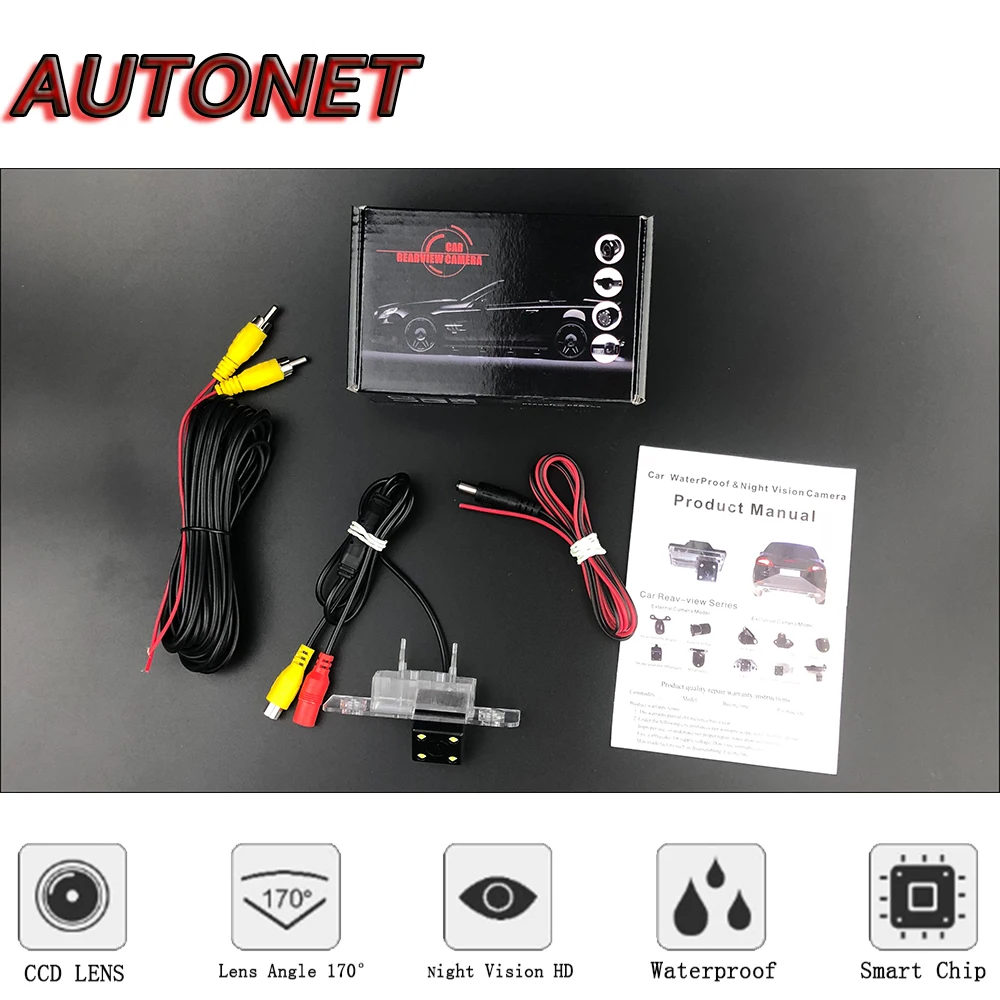 Cámara trasera AUTONET Ford Mustang GT/CS 2005-2014 Sensor CCD visión nocturna - imagen 4