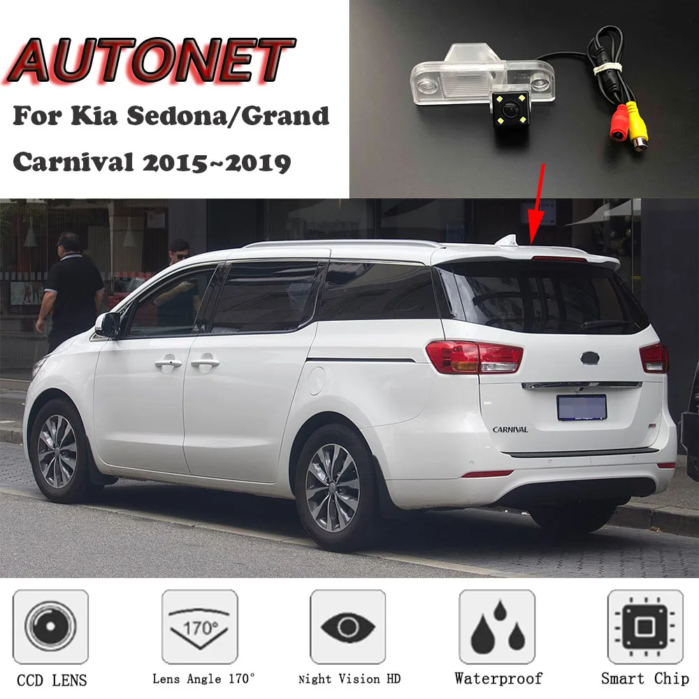 Cámara visión nocturna HD para Kia Sedona/Grand Carnival (2015-2019)