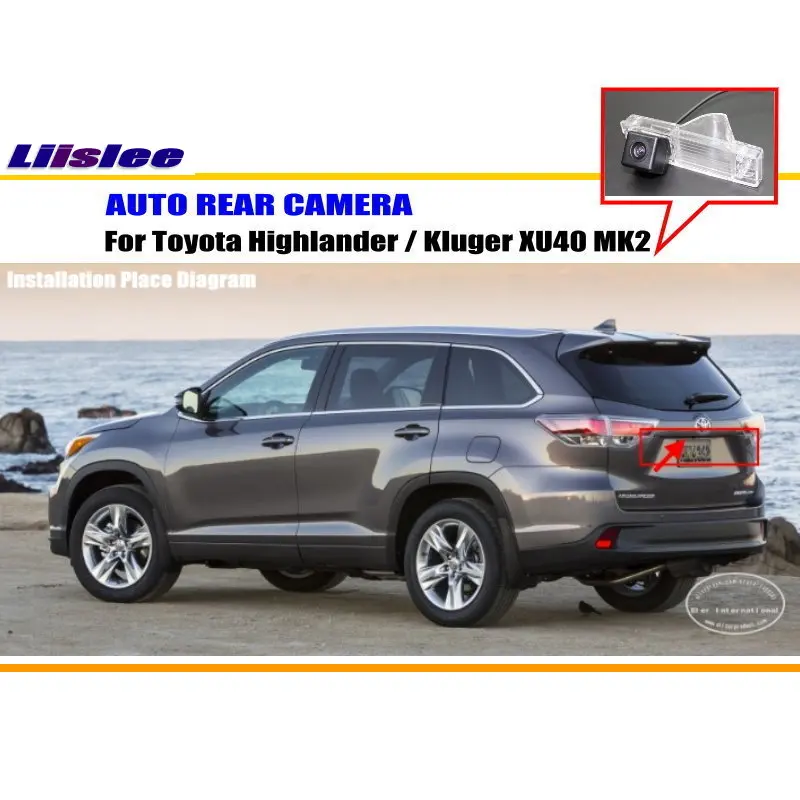 Cámara trasera CCD HD para Toyota Highlander 2006-2014 Kluger XU40 - imagen 2