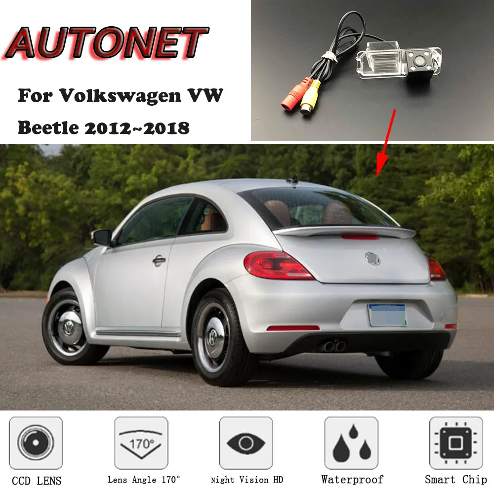 AUTONET Cámara trasera con visión nocturna – VW Beetle 2012-2018