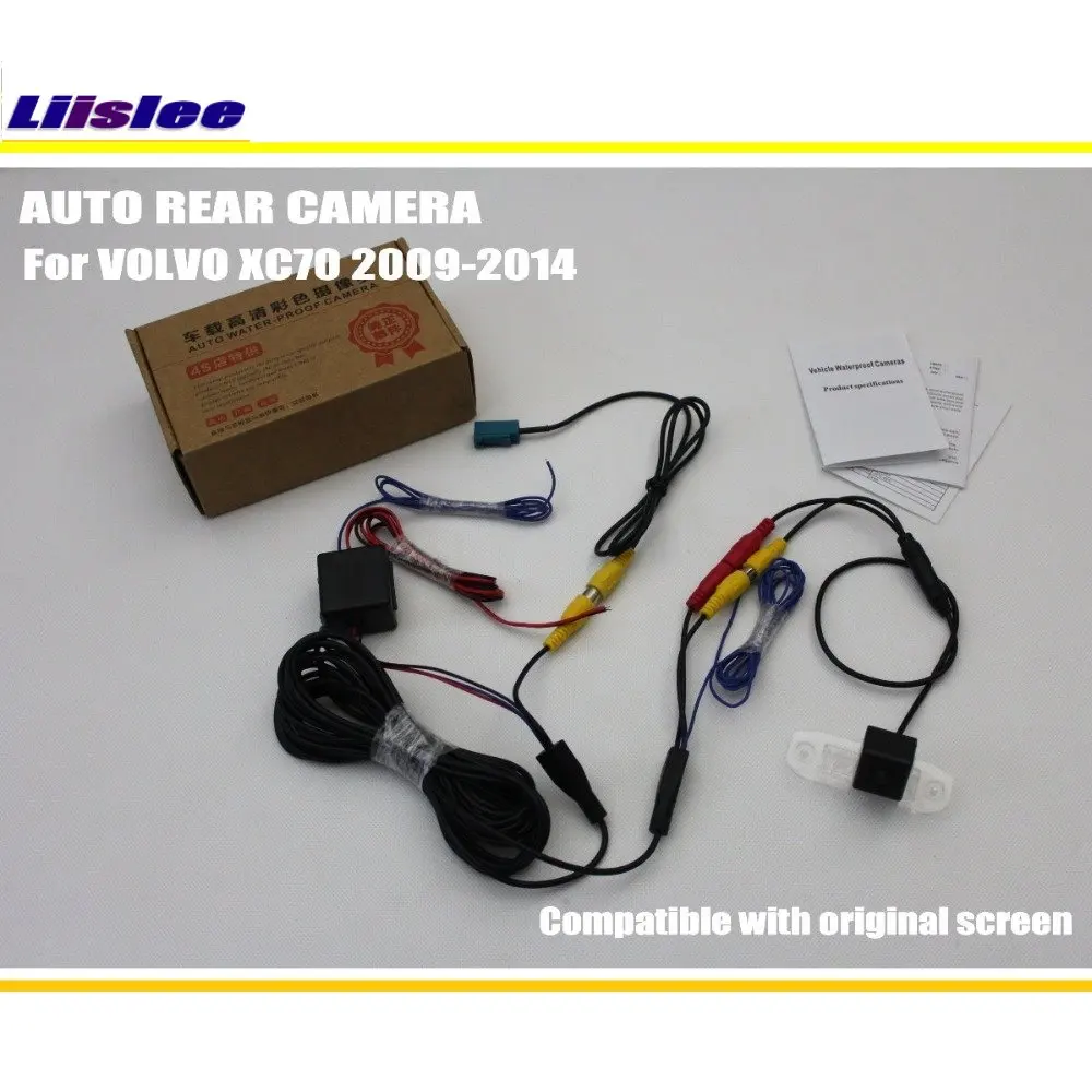 Kit cámara trasera Volvo V70/XC70 2007-2013 con pantalla de fábrica - imagen 2