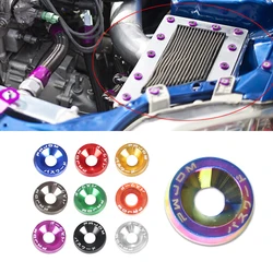 Kit tornillos aluminio M6 parachoques guardabarros tuning JDM