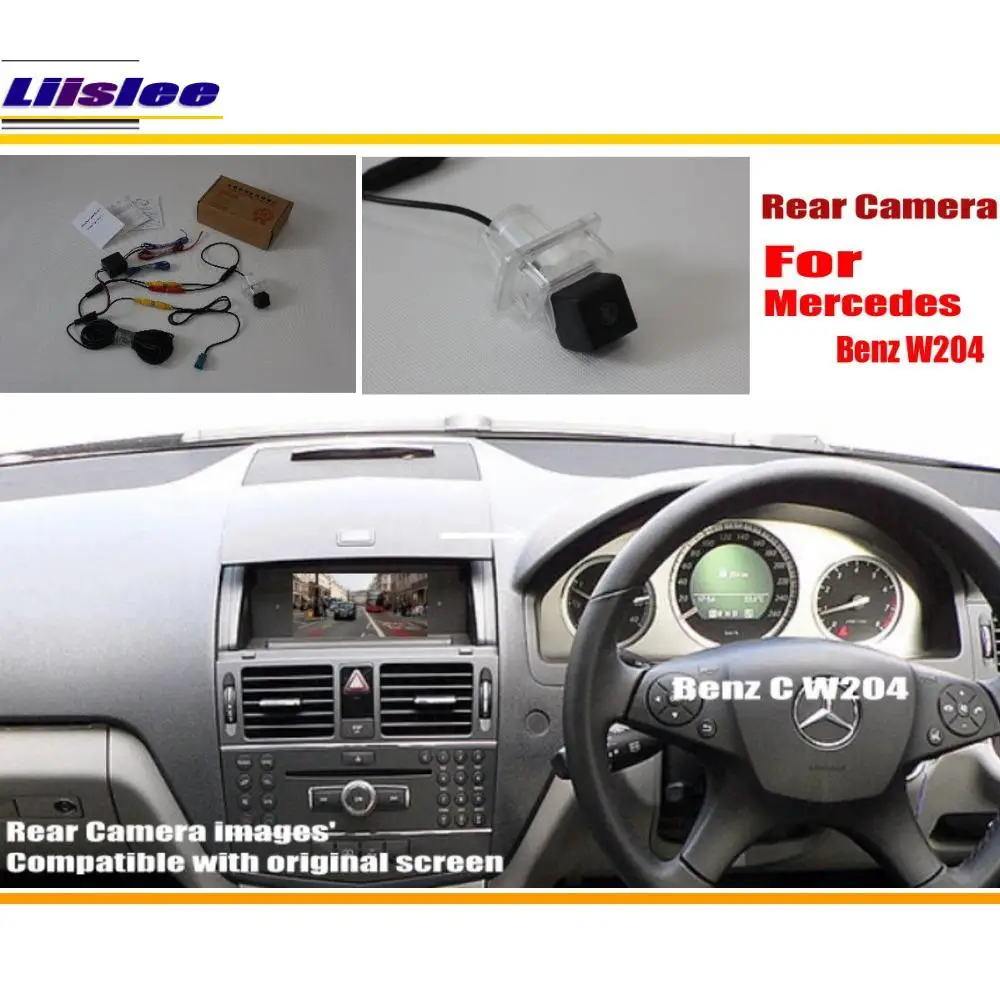 Cámara trasera HD para Mercedes Clase C W204 180/200/300/350