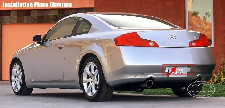 Cámara de visión trasera Nissan e Infiniti