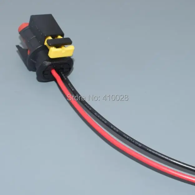 Vista del enchufe de sensor impermeable para automóvil