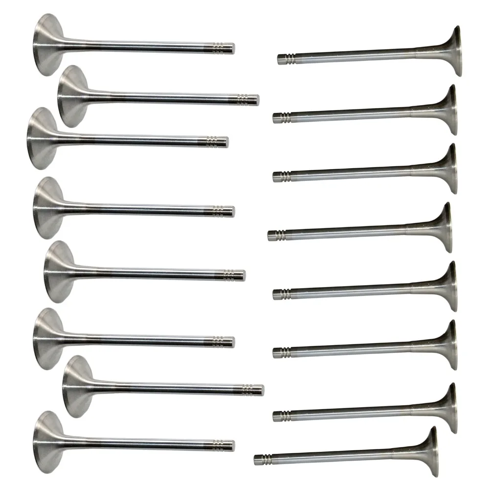Válvulas de admisión y escape de motor AP01, para Audi A3, A4, A5, Q5, 2,0 T, VW, Golf, Jetta, Beetle, Passat CC 2.0L, 06D109611H, 06D109601M, 16 unidades - imagen 3