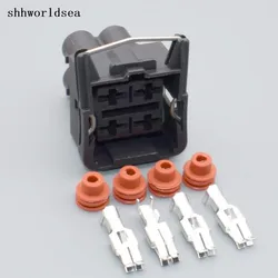 Shhworldsea 357941165 – conector estanco de 4 pines, 6,3 mm