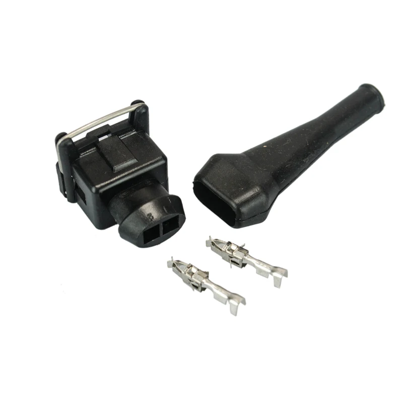 Nuevos conectores de inyector de combustible EV1 para muchos coches, enchufe de inyector EV1 PQY-FIC12 - imagen 2