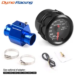 Dynoracing Manómetro de temperatura del agua 52 mm LED 7 colores