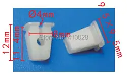 Shhworldsea 90230846 grapa de retención para varilla de puerta GM