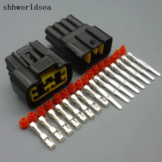 Adaptador conector Furukawa 8 pines 2,3 mm macho hembra negro - imagen 2