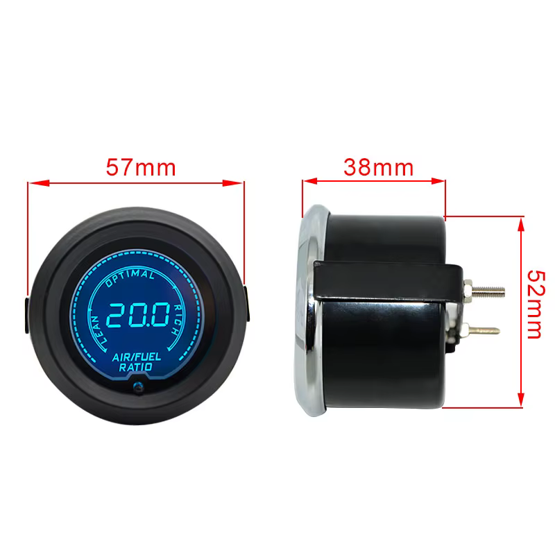Reloj digital multifunción 52 mm para coche con boost, EGT y voltios - imagen 4
