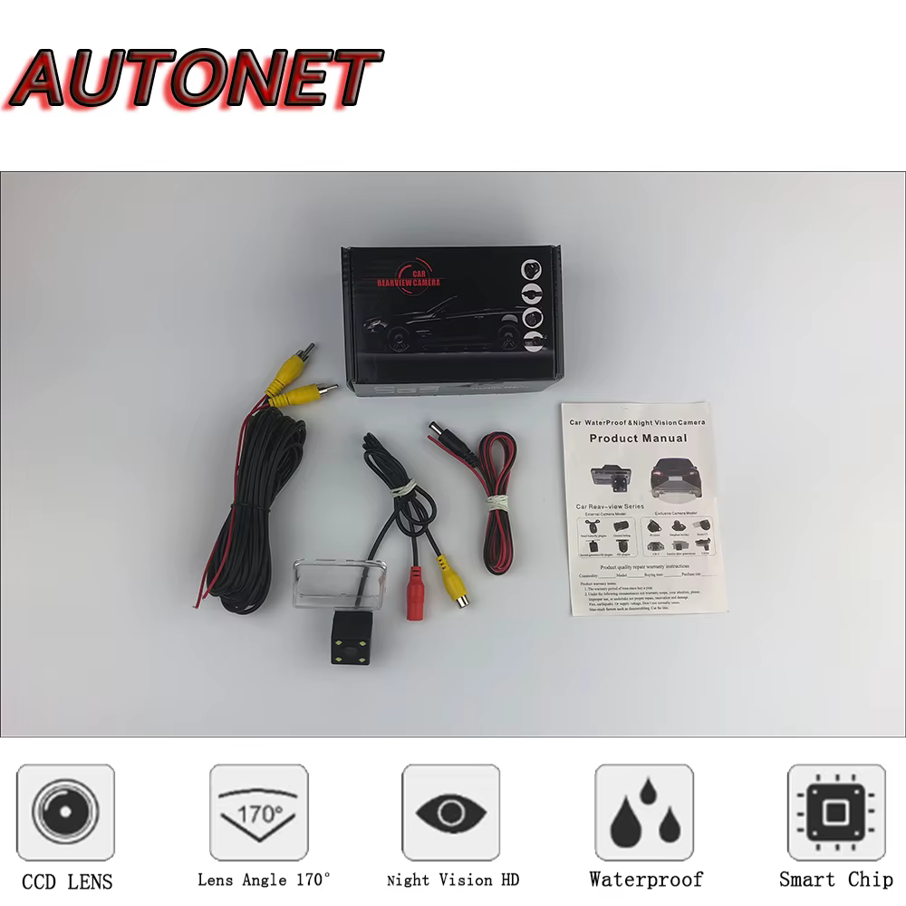 AUTONET Cámara de visión trasera CCD – Toyota Yaris L 2013-2015 - imagen 5